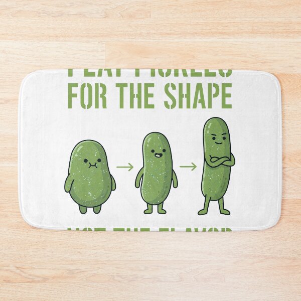 Item preview, Pickle Shape Transformation Humor designed and sold by LITZYBRENDO.
