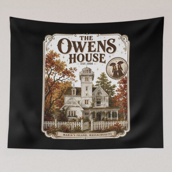 Item preview, The Owens House Practical Vintage Magic Witchy Fall designed and sold by Sarahepperson.