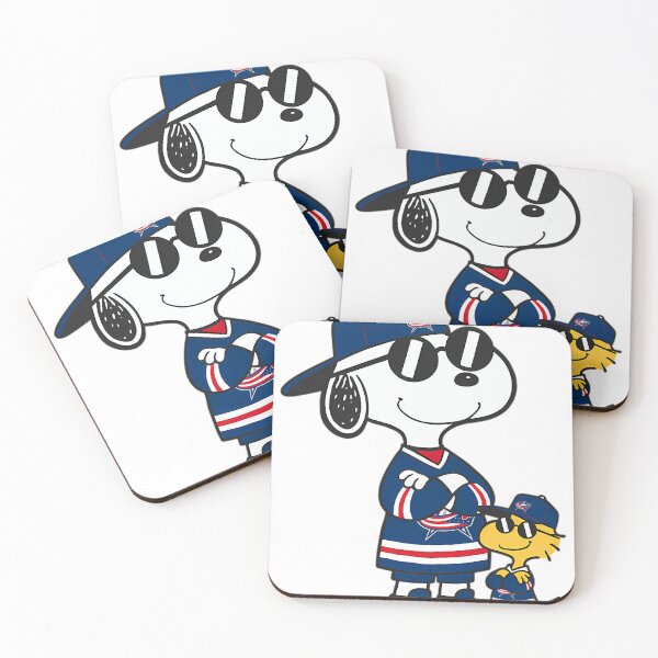Item preview, Snoopy And Woodstock Columbus Hockey designed and sold by Mens-code.