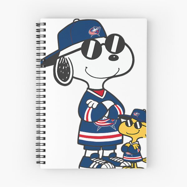 Item preview, Snoopy And Woodstock Columbus Hockey designed and sold by Mens-code.