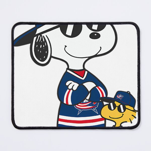 Item preview, Snoopy And Woodstock Columbus Hockey designed and sold by Mens-code.