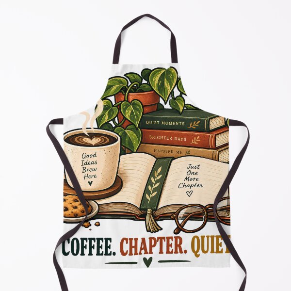 Item preview, Coffee Chapter Quiet – Cozy Reading and Coffee Ritual designed and sold by FindYouByZ.
