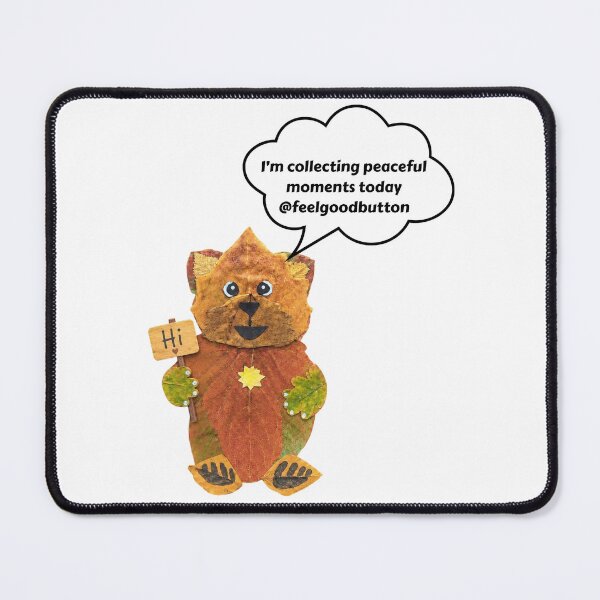 Item preview, Peaceful moments with Bear designed and sold by FeelGoodButton.