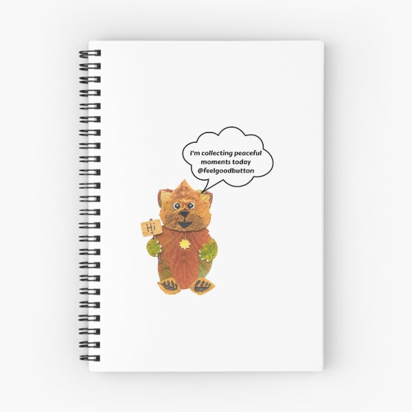Item preview, Peaceful moments with Bear designed and sold by FeelGoodButton.
