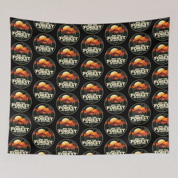 Item preview, May The Forest Be With You designed and sold by graphic-genie.