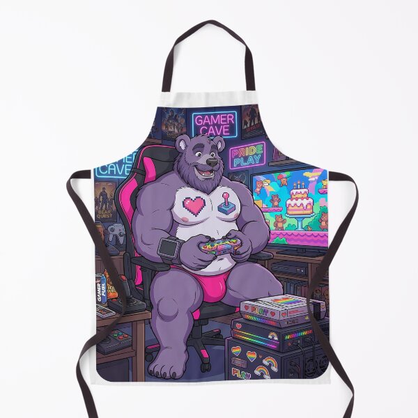 Item preview, Gaymer Bear designed and sold by TheBearthquake.