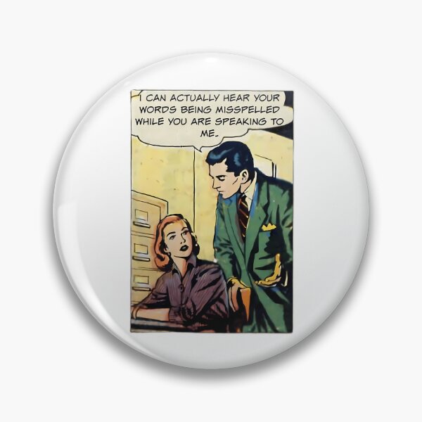Item preview, I Can Actually Hear Your Words Being Misspelled - Office Humor designed and sold by PrintBro.