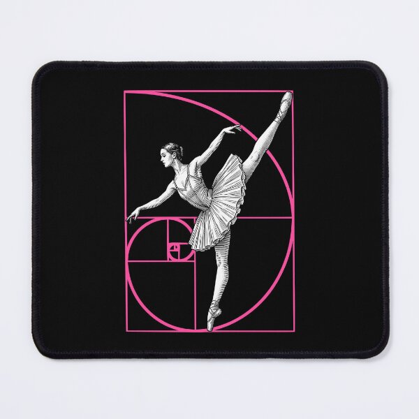 Item preview, Ballerina Fibonacci Spiral Dancing Vintage Ballet Dancer designed and sold by GrandeDuc.