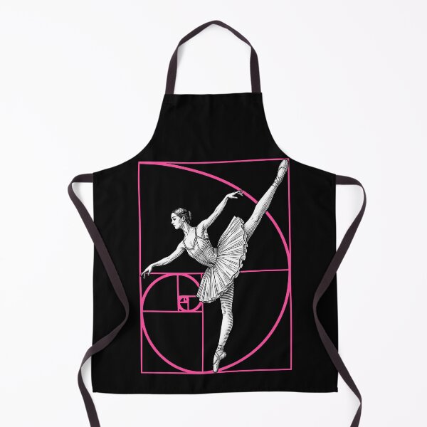 Item preview, Ballerina Fibonacci Spiral Dancing Vintage Ballet Dancer designed and sold by GrandeDuc.