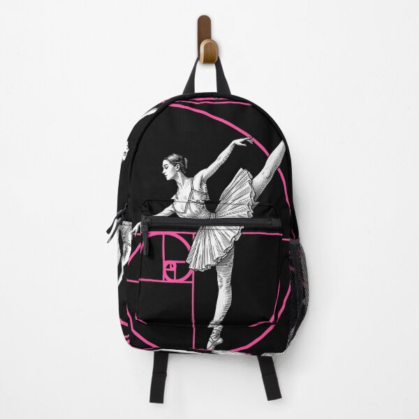 Artikelvorschau, Ballerina Fibonacci Spiral Dance Vintage Ballet Dancer entworfen und verkauft von GrandeDuc.