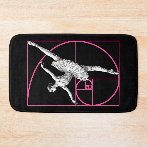 Item preview, Ballerina Fibonacci Spiral Dancing Vintage Ballet Dancer designed and sold by GrandeDuc.