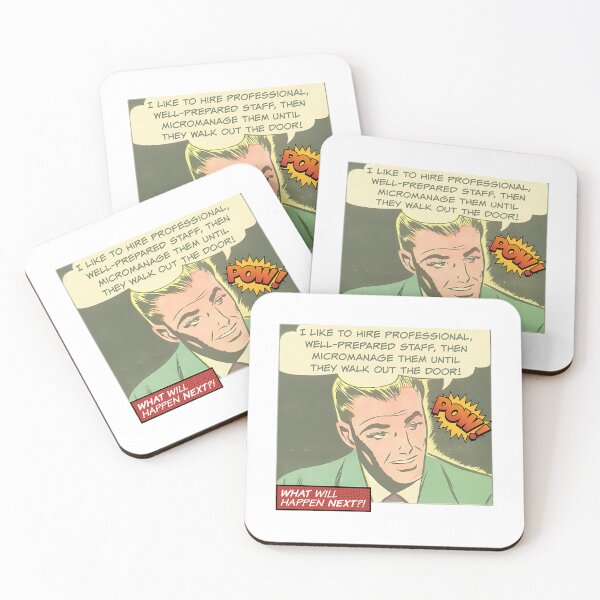 Item preview, I Like To Hire Professional Staff Then Micromanage Until They Walk - Office Humor designed and sold by PrintBro.