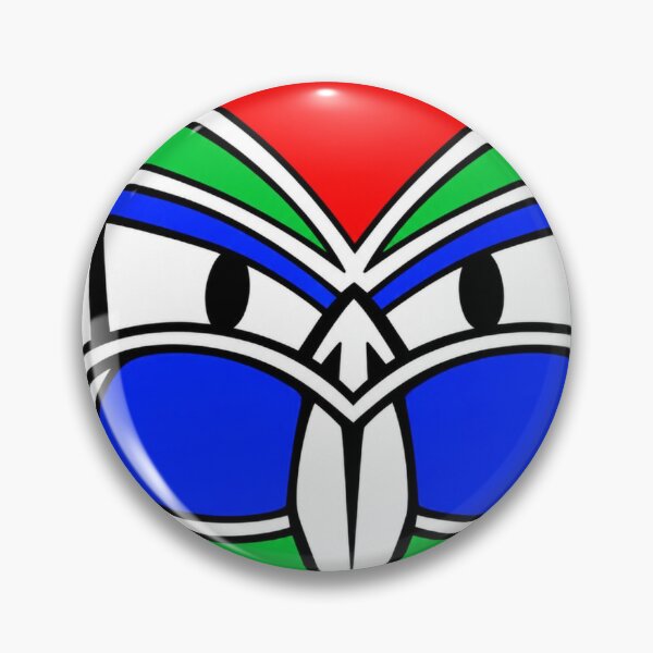 Aperçu de l'œuvre Dessin de la mascotte du logo des Auckland Warriors créée et vendue par Luke Foran Sports Art.