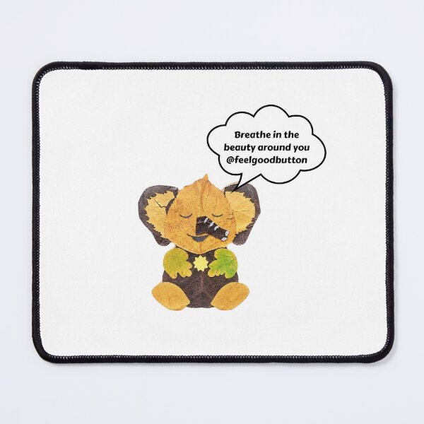 Item preview, Breathing with Elephant designed and sold by FeelGoodButton.