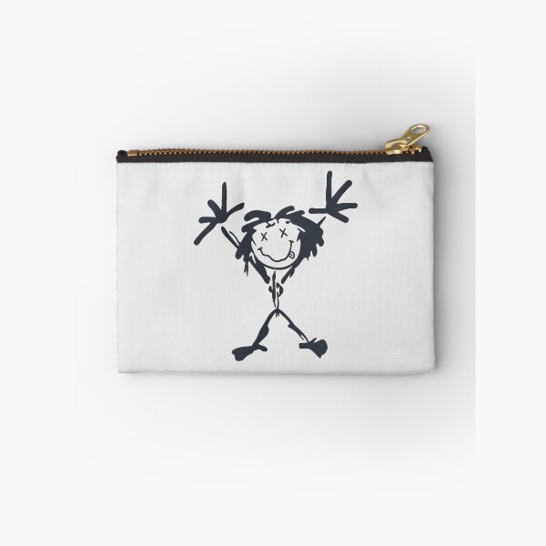 Item preview, Sketchy Happy Dreadlock Character Yellow Blue Graphic designed and sold by ETHADALL.