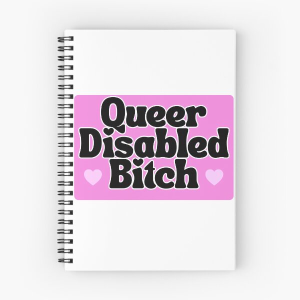 Item preview, queer disabled bitch designed and sold by Myth and Mayhem .