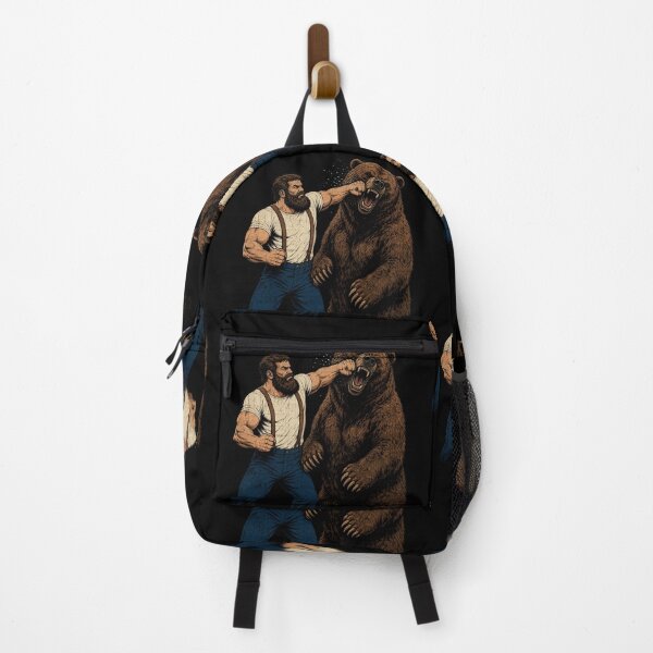 Item preview, Guy Punching Bear designed and sold by RuthMenze.