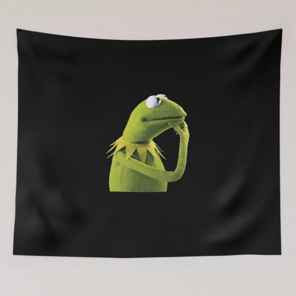 Item preview, Kermit Contemplating An Aesthetic designed and sold by marshajanisb.