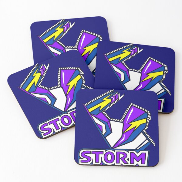 Item preview, Melbourne Storm Logo Drawing designed and sold by Luke Foran Sports Art.