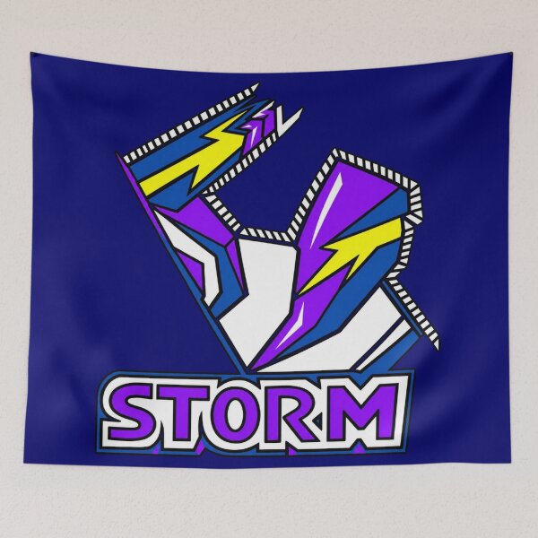Item preview, Melbourne Storm Logo Drawing designed and sold by Luke Foran Sports Art.