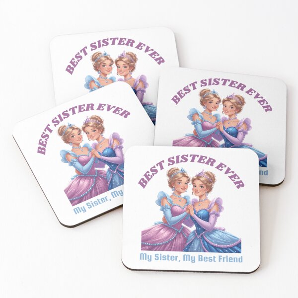 Item preview, Best Sister Ever - Cute Princess   designed and sold by RhianHighsmit.