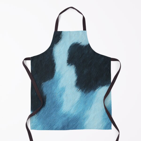 Item preview, Blue fur cow texture, realistic painting style designed and sold by the artedivino.
