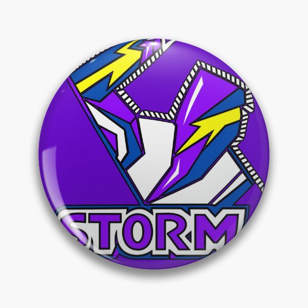 Item preview, Melbourne Storm Logo Drawing designed and sold by Luke Foran Sports Art.