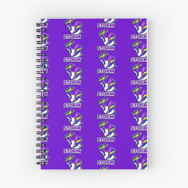 Item preview, Melbourne Storm Logo Drawing designed and sold by Luke Foran Sports Art.