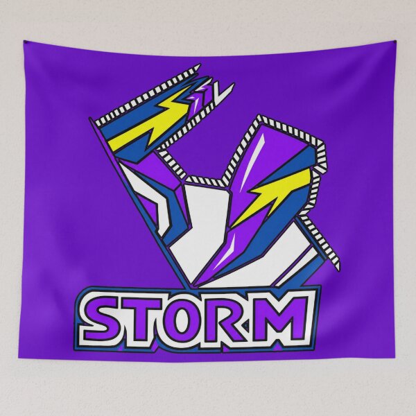 Item preview, Melbourne Storm Logo Drawing designed and sold by Luke Foran Sports Art.
