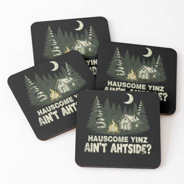 Item preview, Vintage Cabin Camping Outdoor Nature Forest Funny Slang Design designed and sold by RuthMenze.