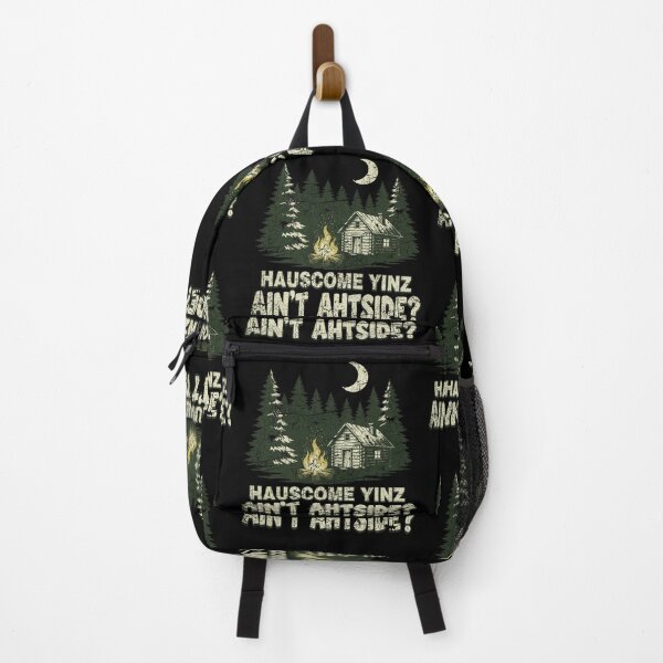 Item preview, Vintage Cabin Camping Outdoor Nature Forest Funny Slang Design designed and sold by RuthMenze.