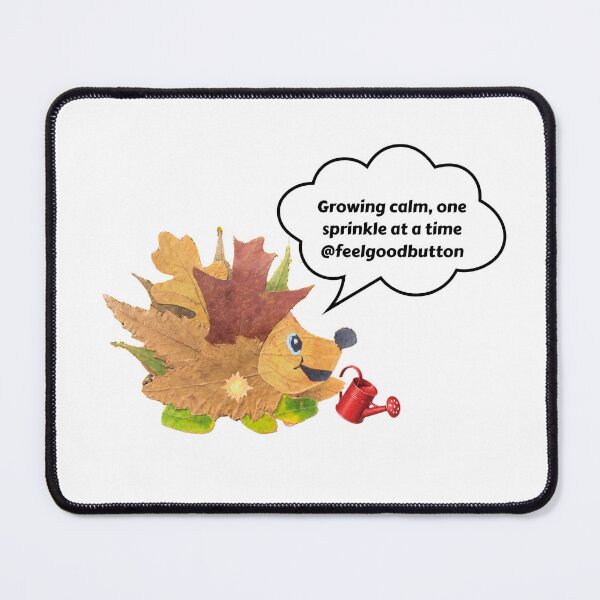 Item preview, Growing calm with Hedgehog designed and sold by FeelGoodButton.