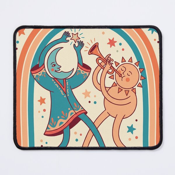 Item preview, Dancing Through the Stardust – Retro Poster designed and sold by AuralisStudio.