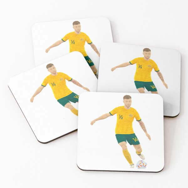 Item preview, Riley Mcgree - Australian Football  Socceroos designed and sold by alexusarena.