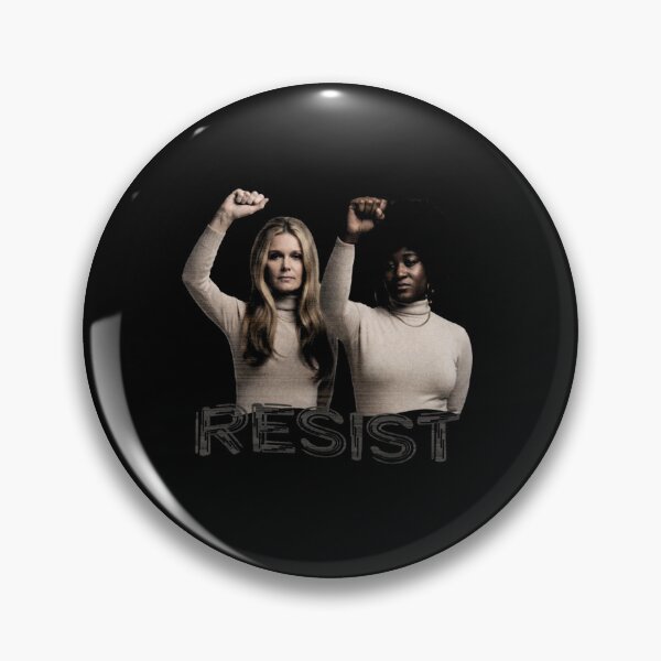 Item preview, Gloria Steinem and Dorothy Pitman RESIST designed and sold by SawyerLawrence.