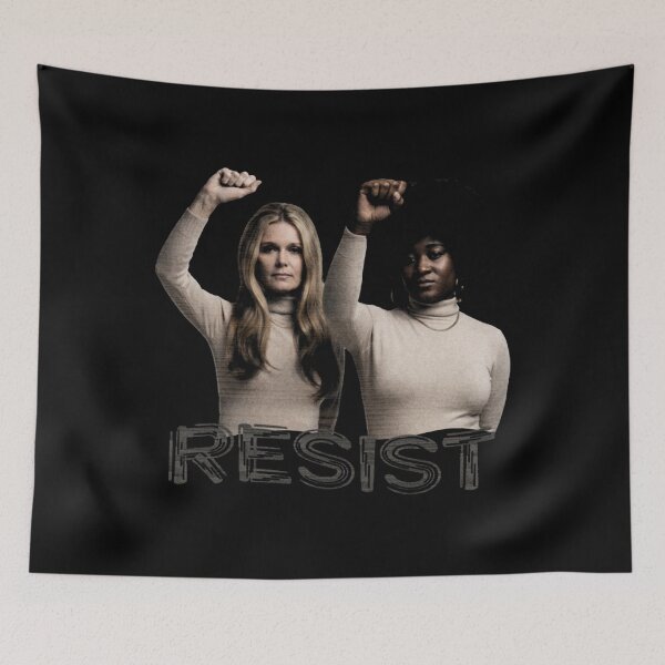 Item preview, Gloria Steinem and Dorothy Pitman RESIST designed and sold by SawyerLawrence.
