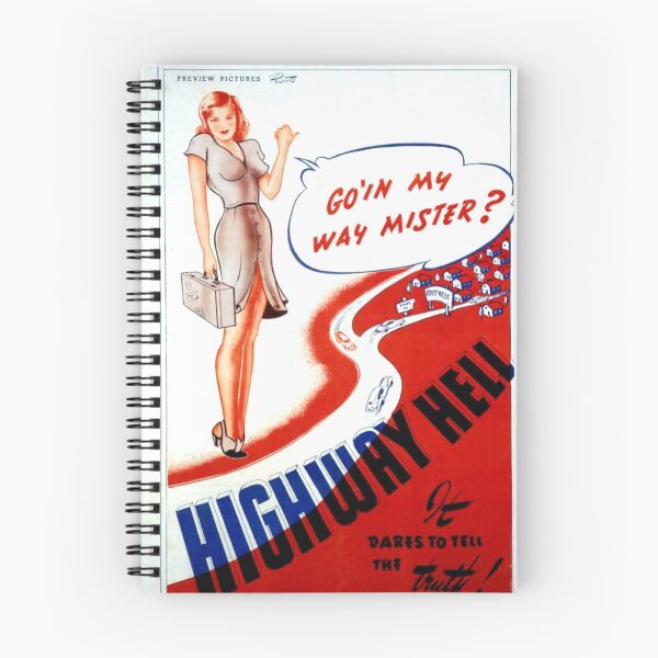 Item preview, 1937 Hitchhike to Hell Movie Poster designed and sold by colliophoto.