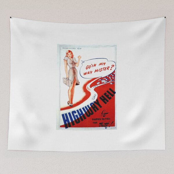Item preview, 1937 Hitchhike to Hell Movie Poster designed and sold by colliophoto.