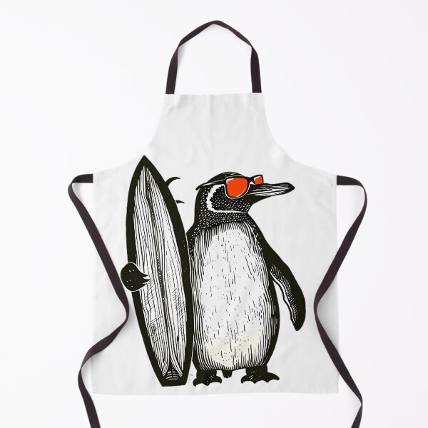 Item preview, Cool Surfing Penguin designed and sold by Structure-Blue.