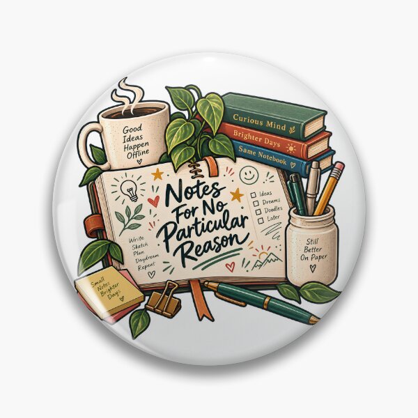 Item preview, Notes for No Particular Reason – Journaling and Notebook Life designed and sold by FindYouByZ.