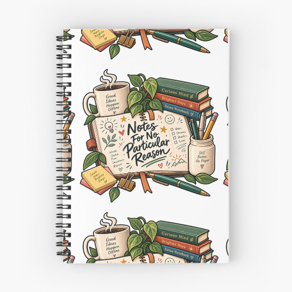 Item preview, Notes for No Particular Reason – Journaling and Notebook Life designed and sold by FindYouByZ.
