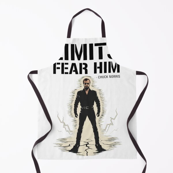 Item preview, Limits Fear Him Chuck Norris  designed and sold by LITZYBRENDO.