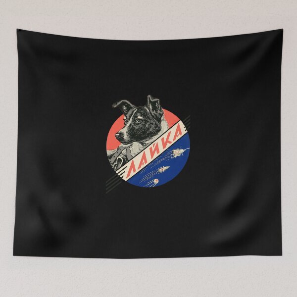 Item preview, Laika First Space Dog  Soviet Vintage Space designed and sold by lorid31.