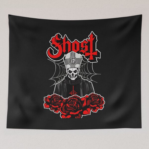 Item preview, Gothic Skull Roses Band Logo  designed and sold by SethLivingston.
