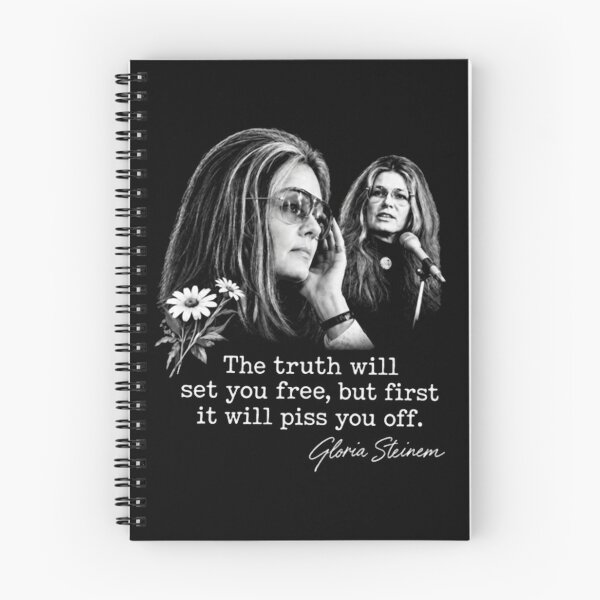Item preview, Gloria Steinem Quotes, The Truth Will Set You Free designed and sold by SawyerLawrence.