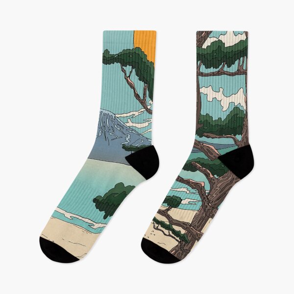 Item preview, Japanese Beach Sunset designed and sold by cynthiasholma.
