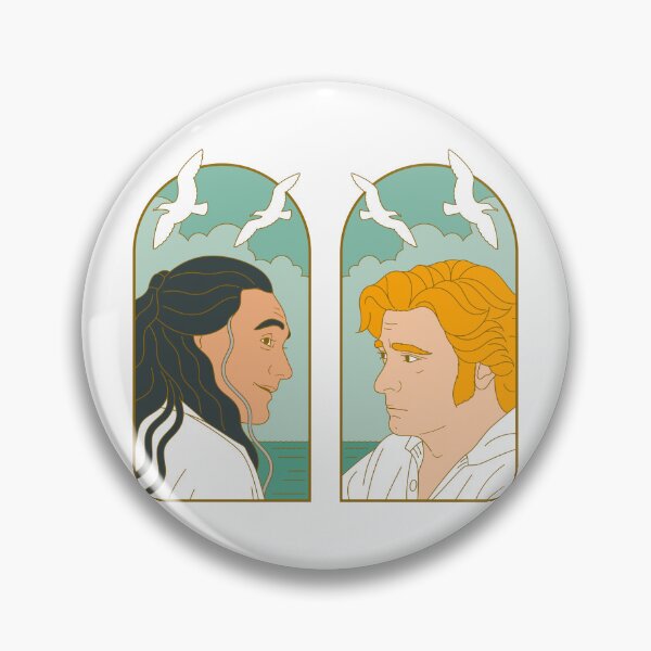 Item preview, Stede and Ed On The Beach (Our Flag Means Death) designed and sold by Stjernegaupe.