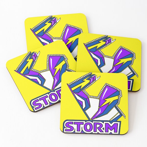 Item preview, Melbourne Storm Logo Drawing designed and sold by Luke Foran Sports Art.
