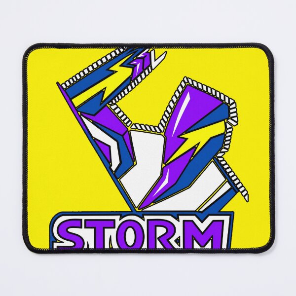 Item preview, Melbourne Storm Logo Drawing designed and sold by Luke Foran Sports Art.