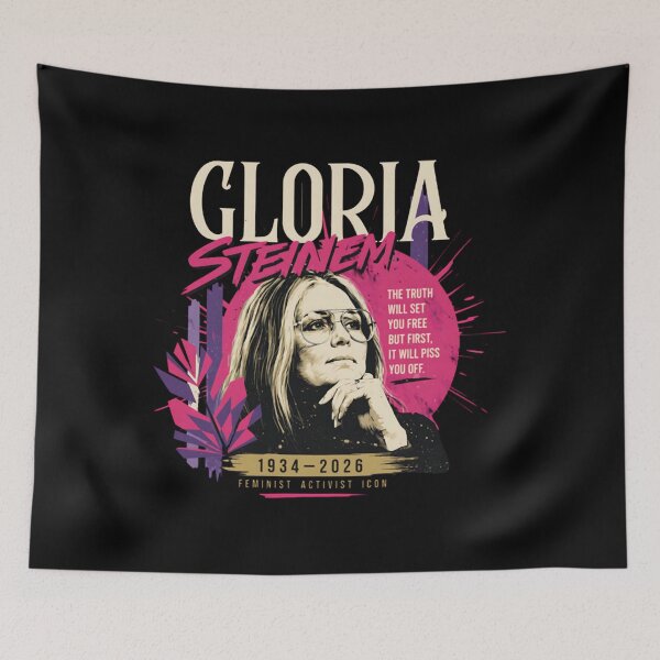Item preview, Gloria Steinem The Truth Will Set You Free Feminist designed and sold by SawyerLawrence.